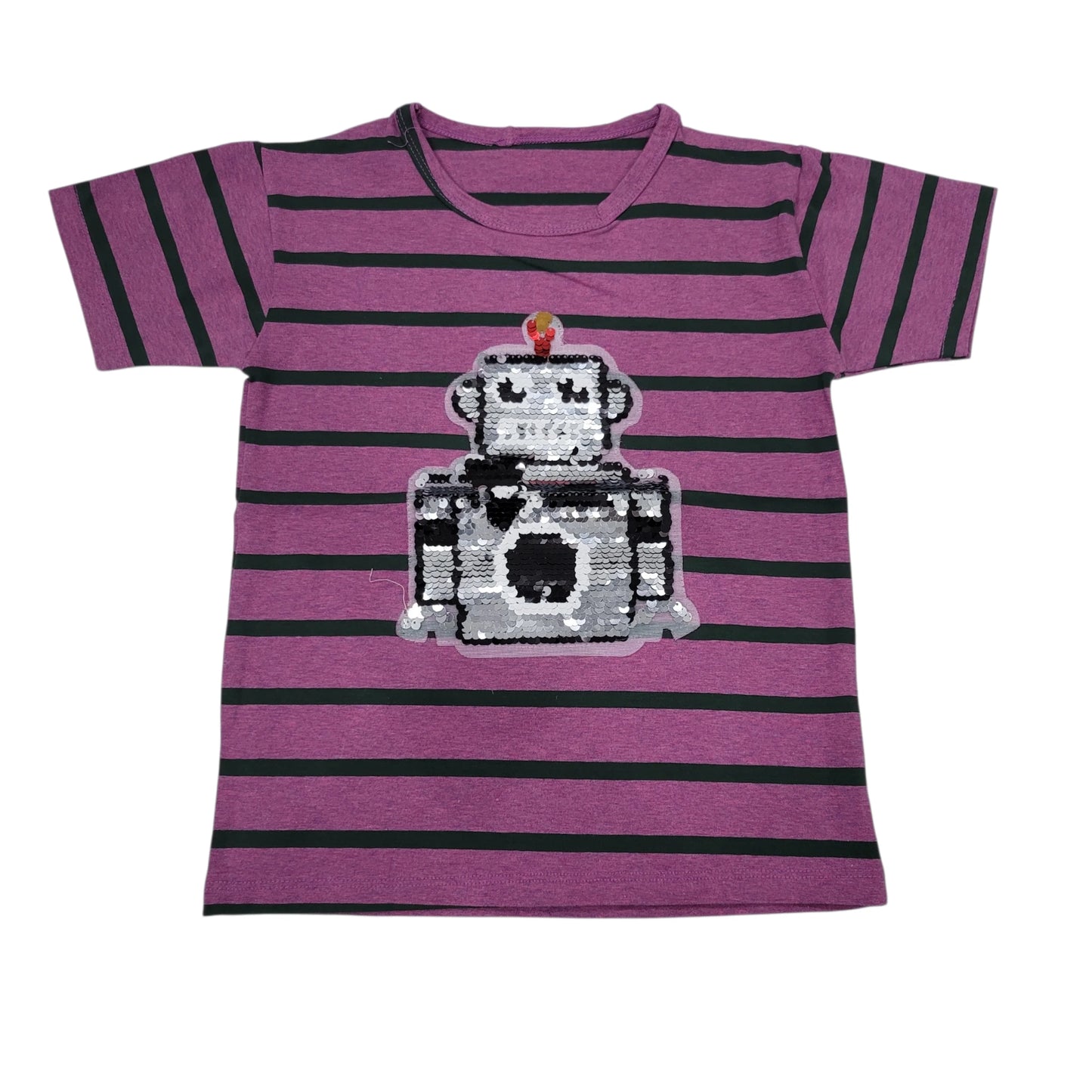 Robot Reversible Sequins T.Shirt
