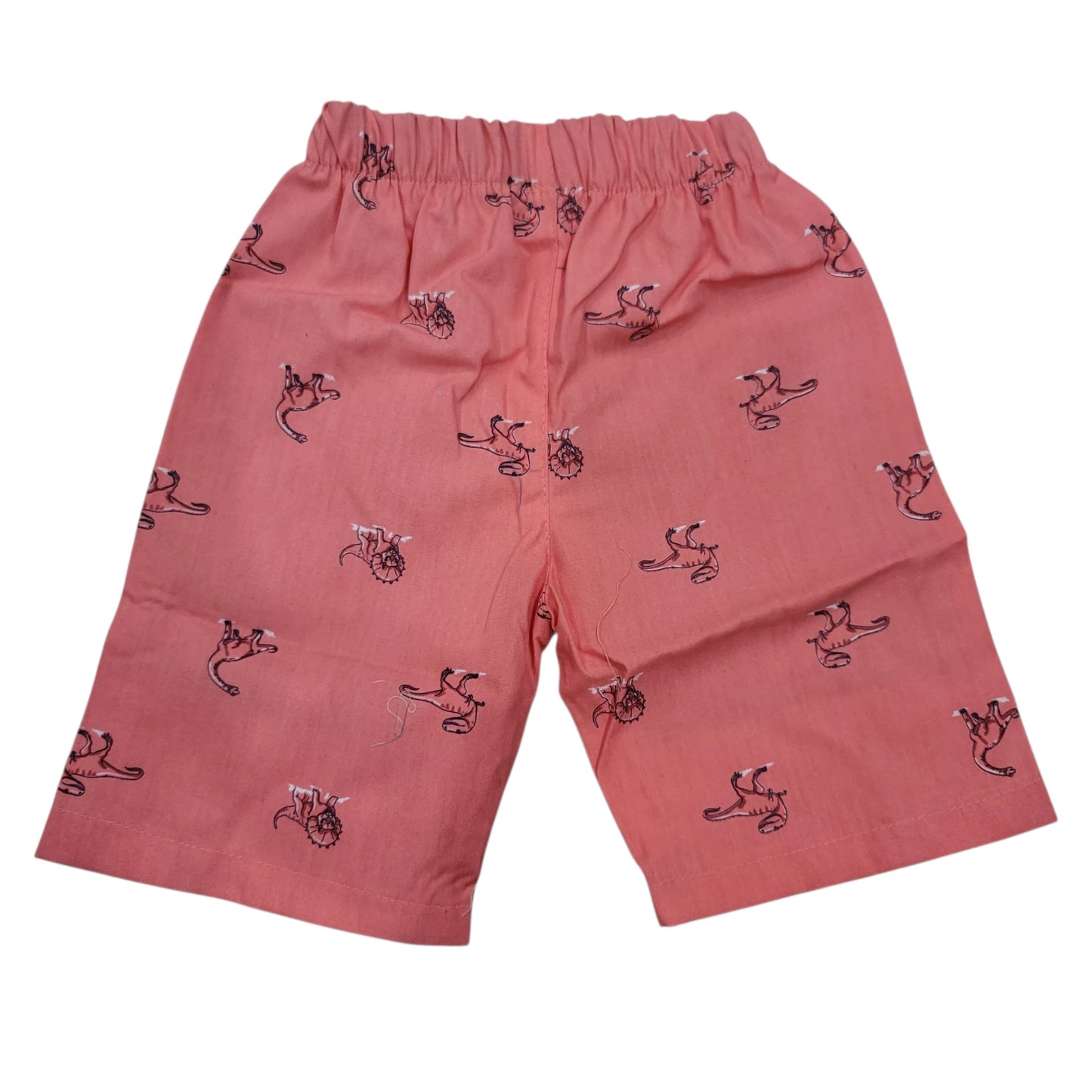 Dino Print Orange Short