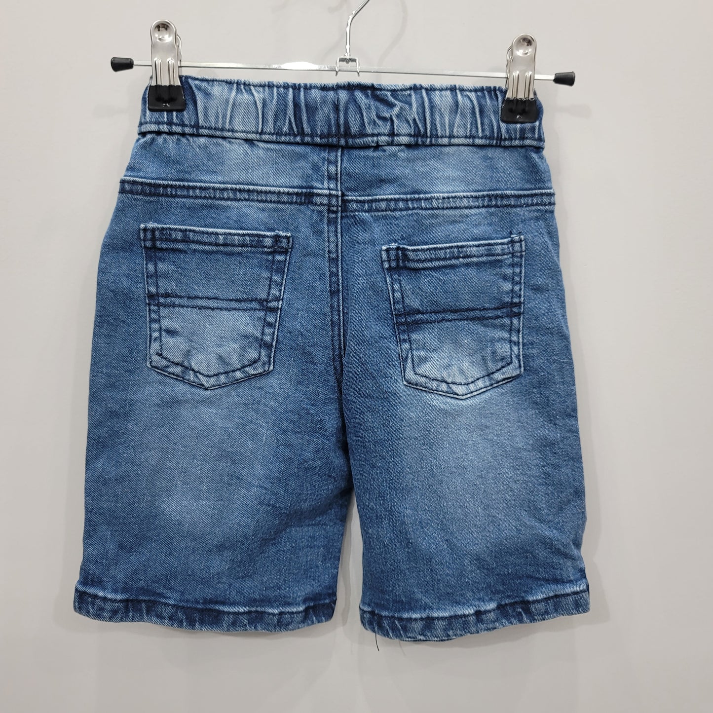 Minion Embroidery Denim Boys Shorts