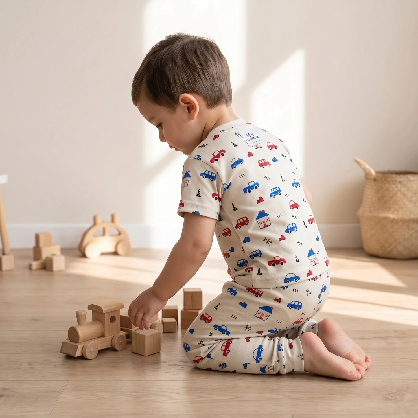 Car Print Night Suit (soft cotton)