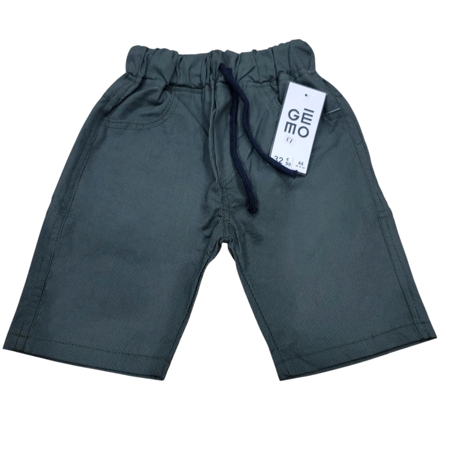 Classic Pinstripe Cotton Boys Shorts