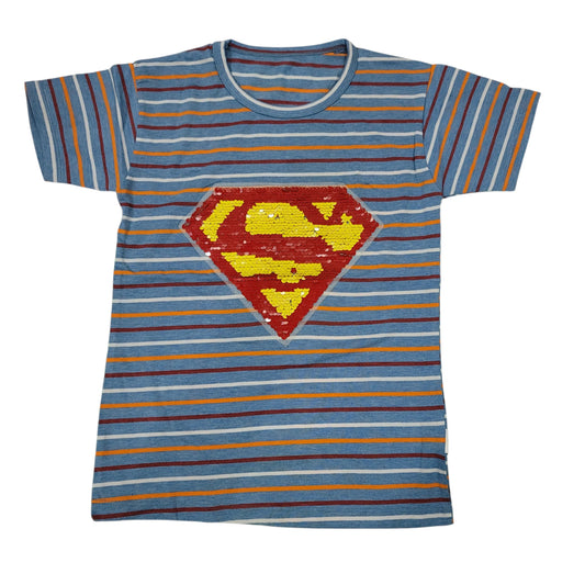 Super-Man Reversible Sequins T.Shirt
