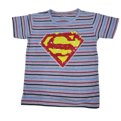 Super-Man Reversible Sequins T.Shirt