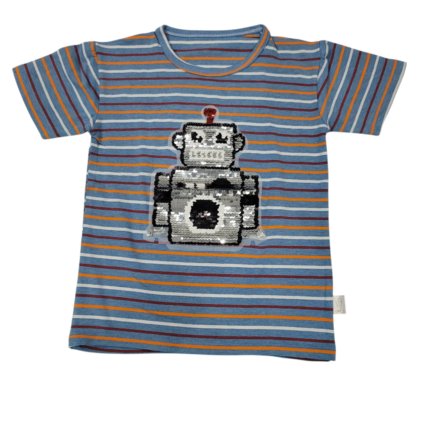 Robot Reversible Sequins T.Shirt
