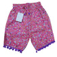 Floral Print Ball-Lace Short