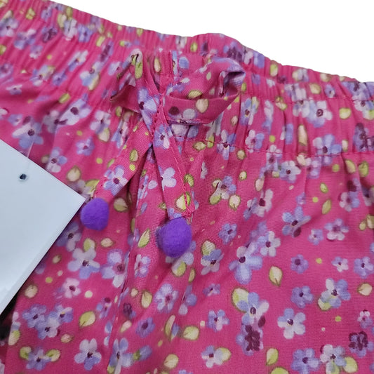Floral Print Ball-Lace Short