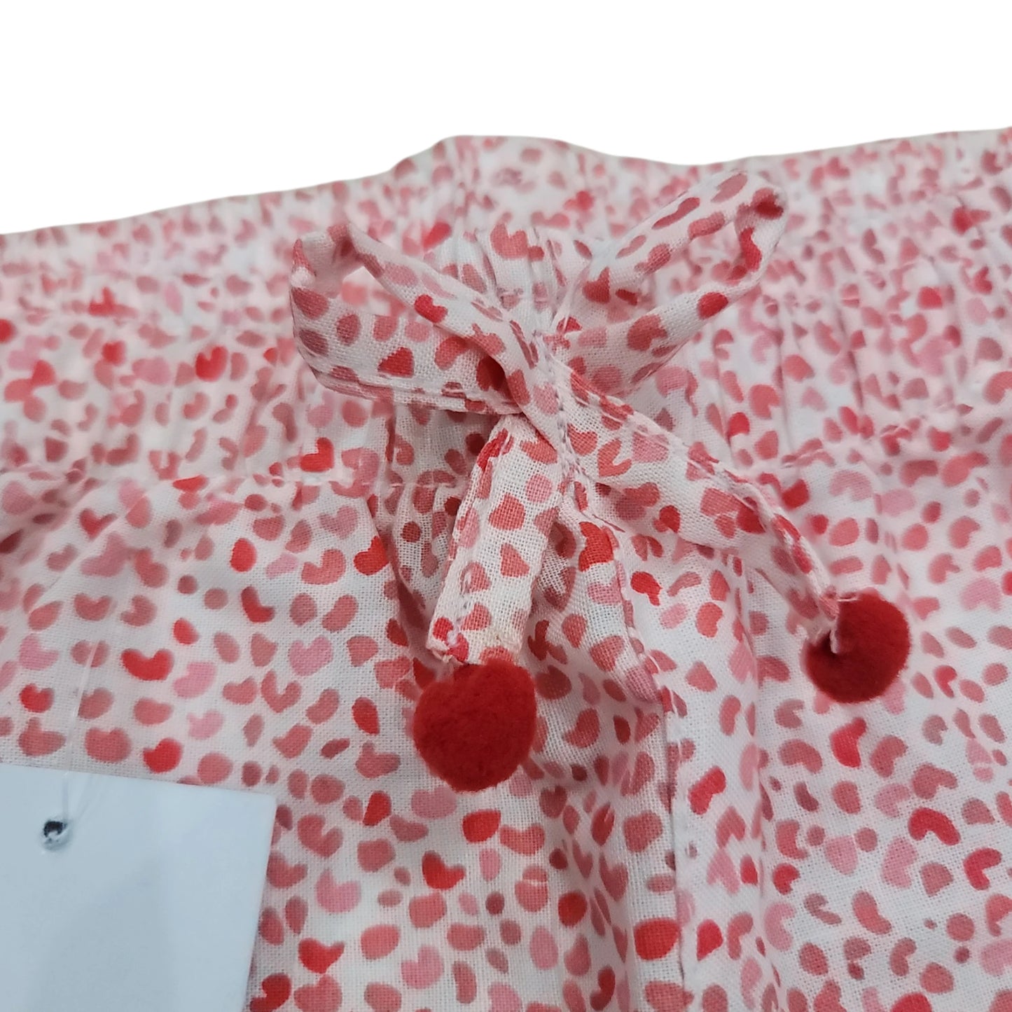 Red-Dot Ball-Lace Short