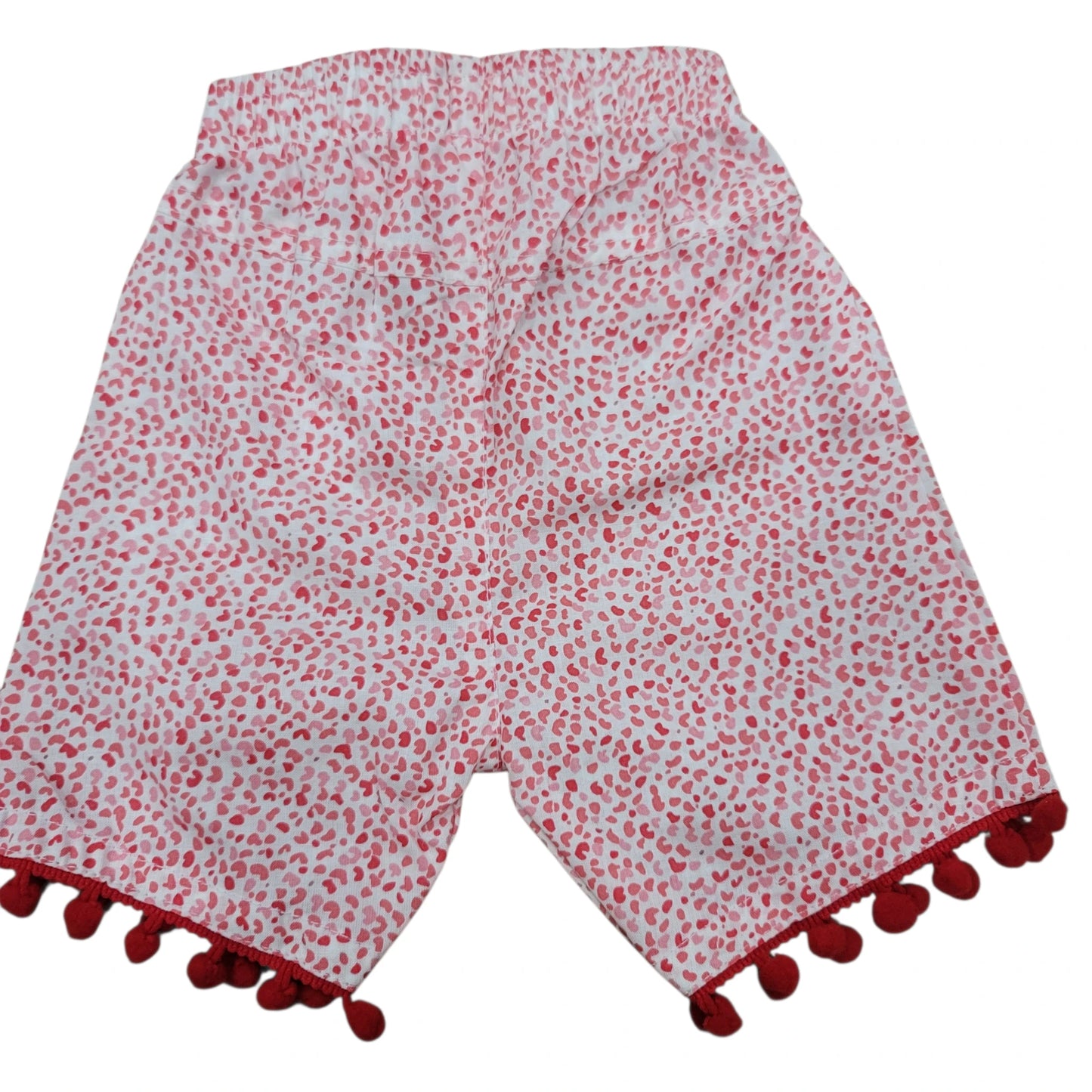 Red-Dot Ball-Lace Short