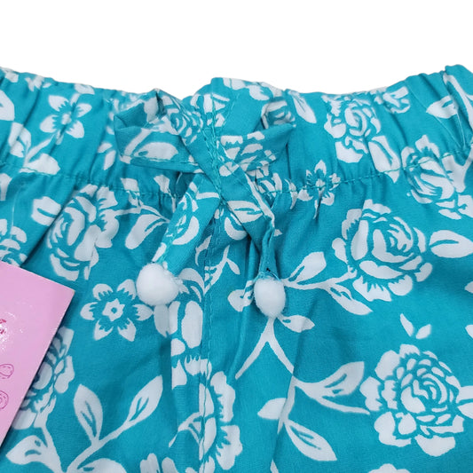 White Flower Ball-Lace Short