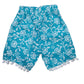 White Flower Ball-Lace Short
