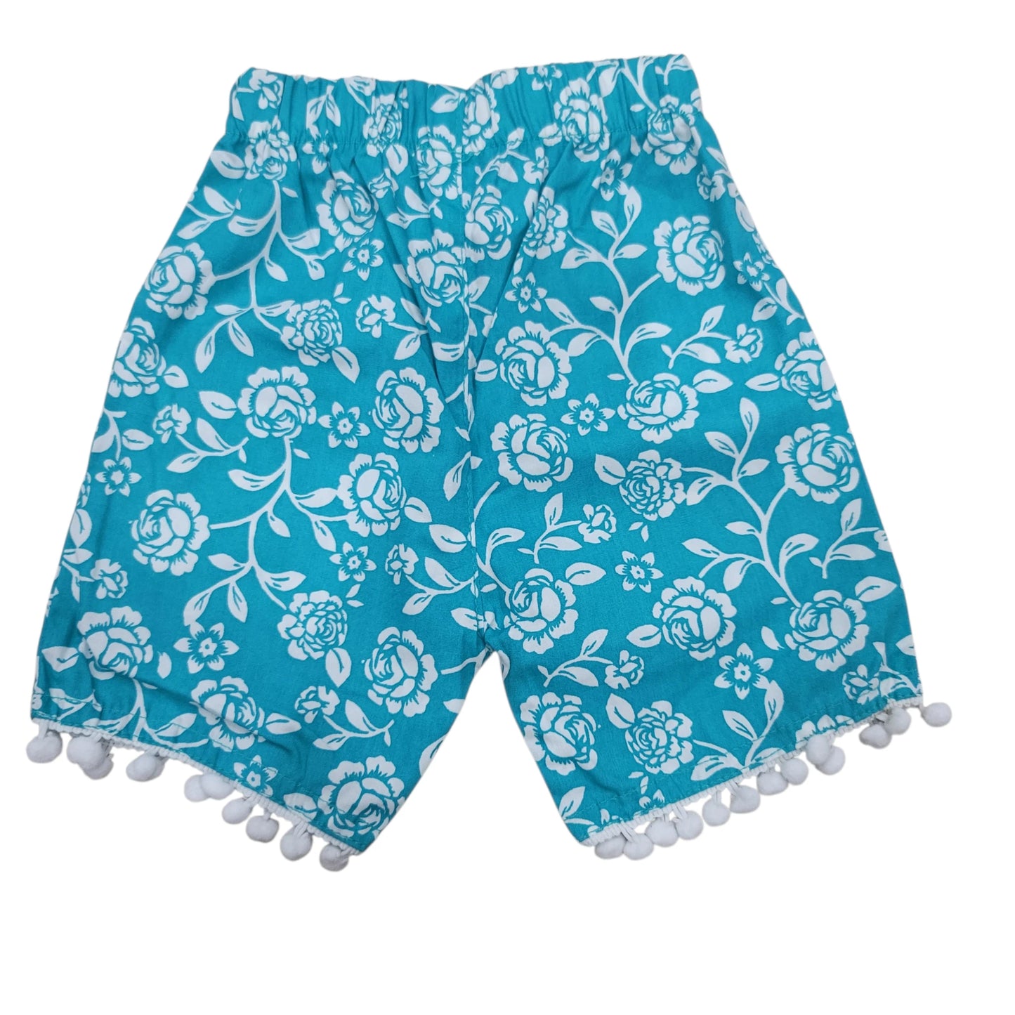 White Flower Ball-Lace Short
