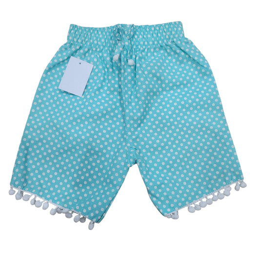 Polka-Dot Ball-Lace Short