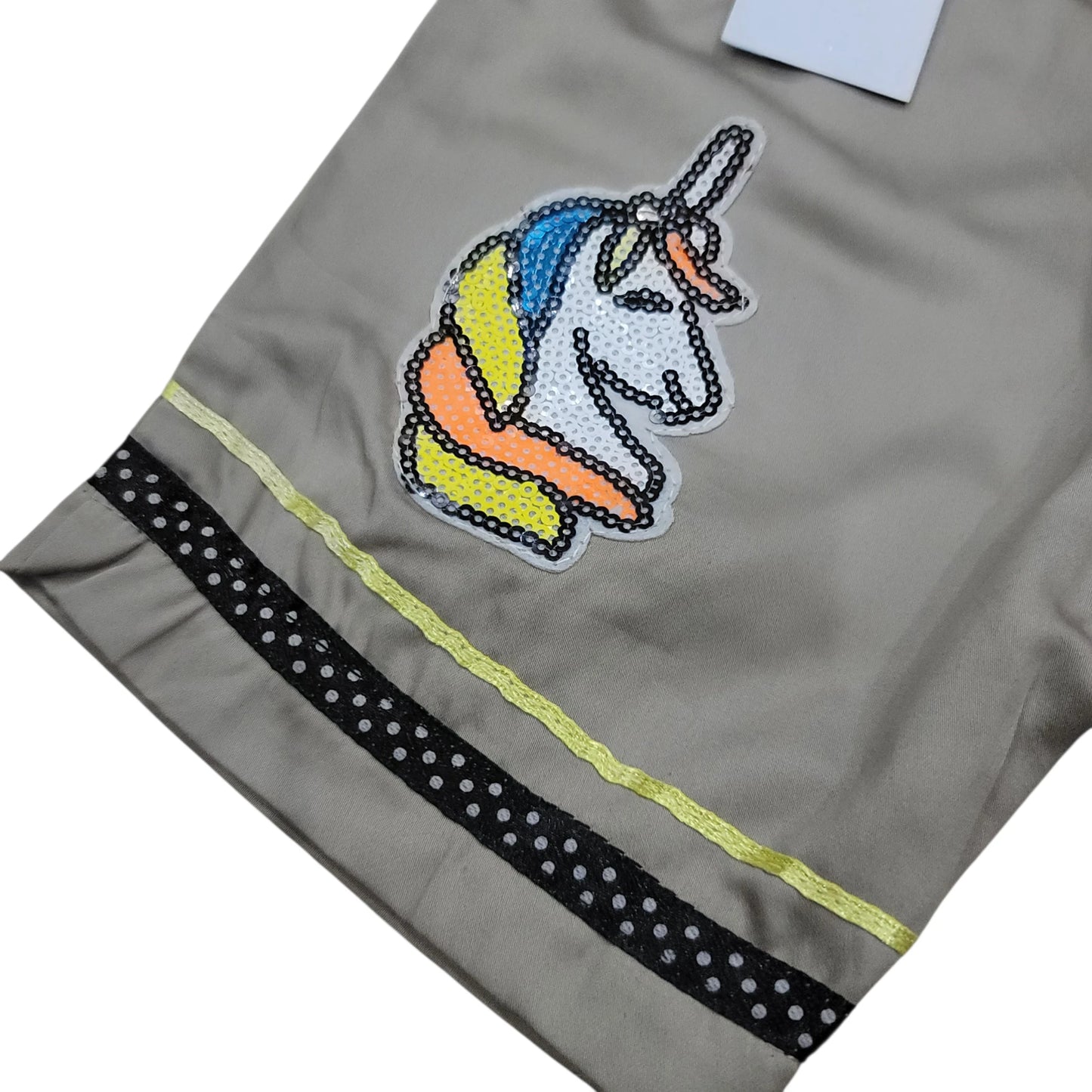 Unicorn Cotton Girls Short