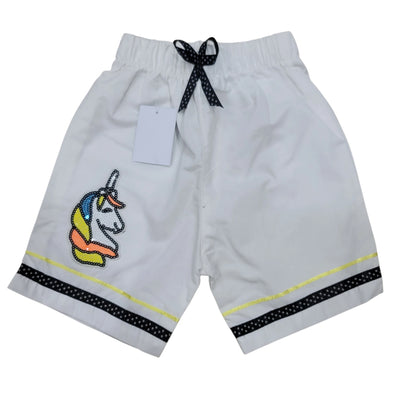 Unicorn Cotton Girls Short