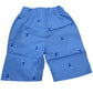 Toucan Bird Print Blue Short
