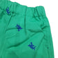 Shark Print Green Short
