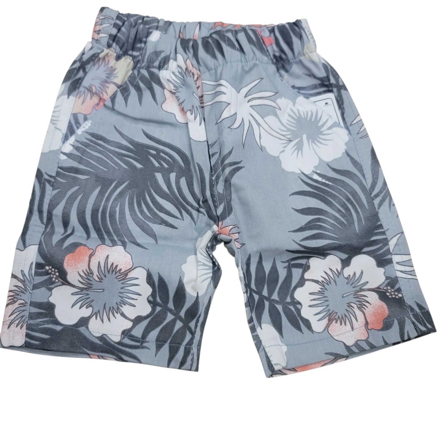 Floral Grey Short