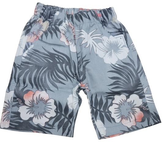 Floral Grey Short