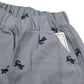 Lizard print Grey short