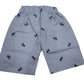 Lizard print Grey short