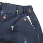 Tree print D.Blue Short