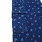 Girls Heart Print Wide Leg Cargo Denim