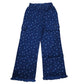 Girls Heart Print Wide Leg Cargo Denim
