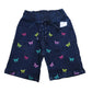 Butterfly Emb. Girls Denim Short