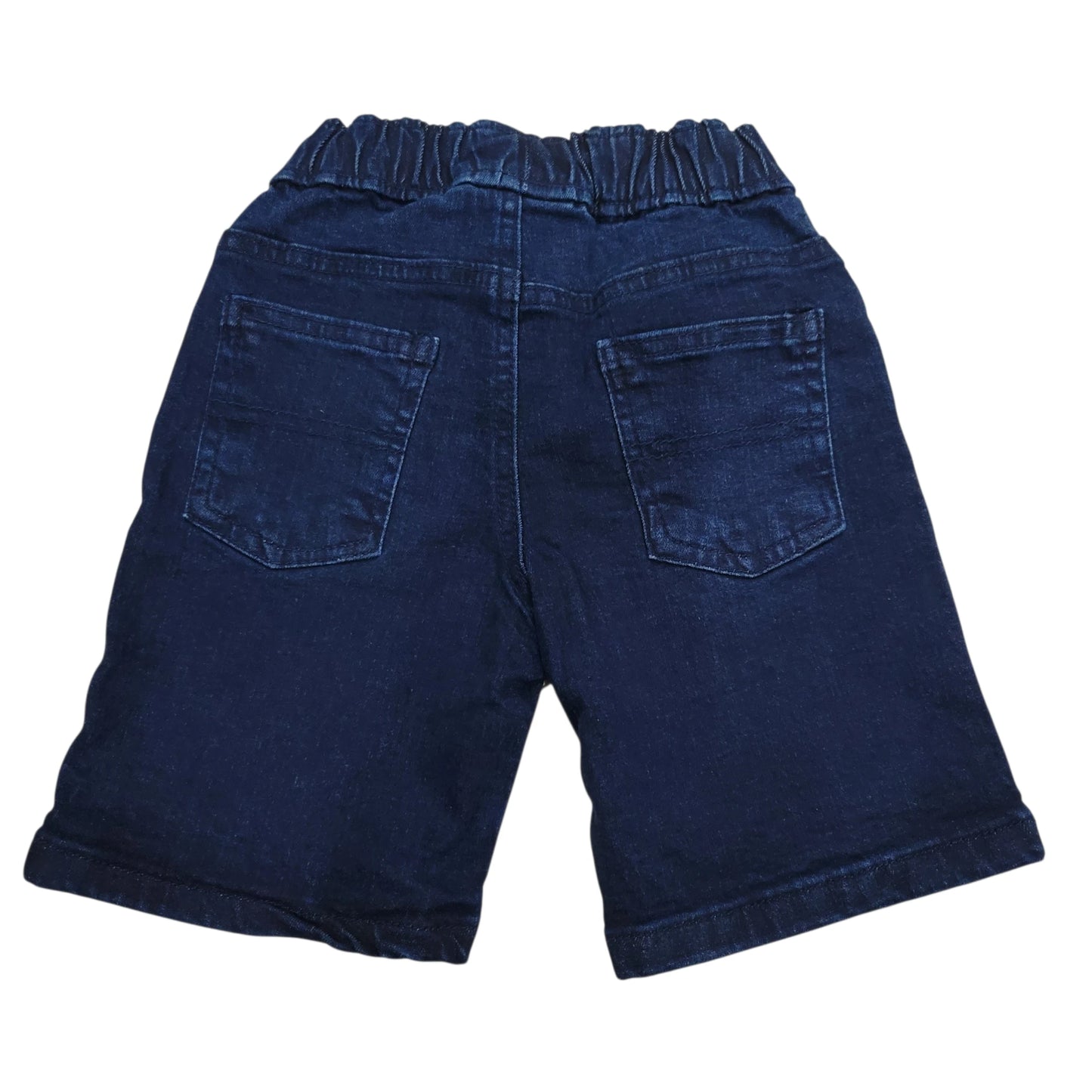 Butterfly Emb. Girls Denim Short