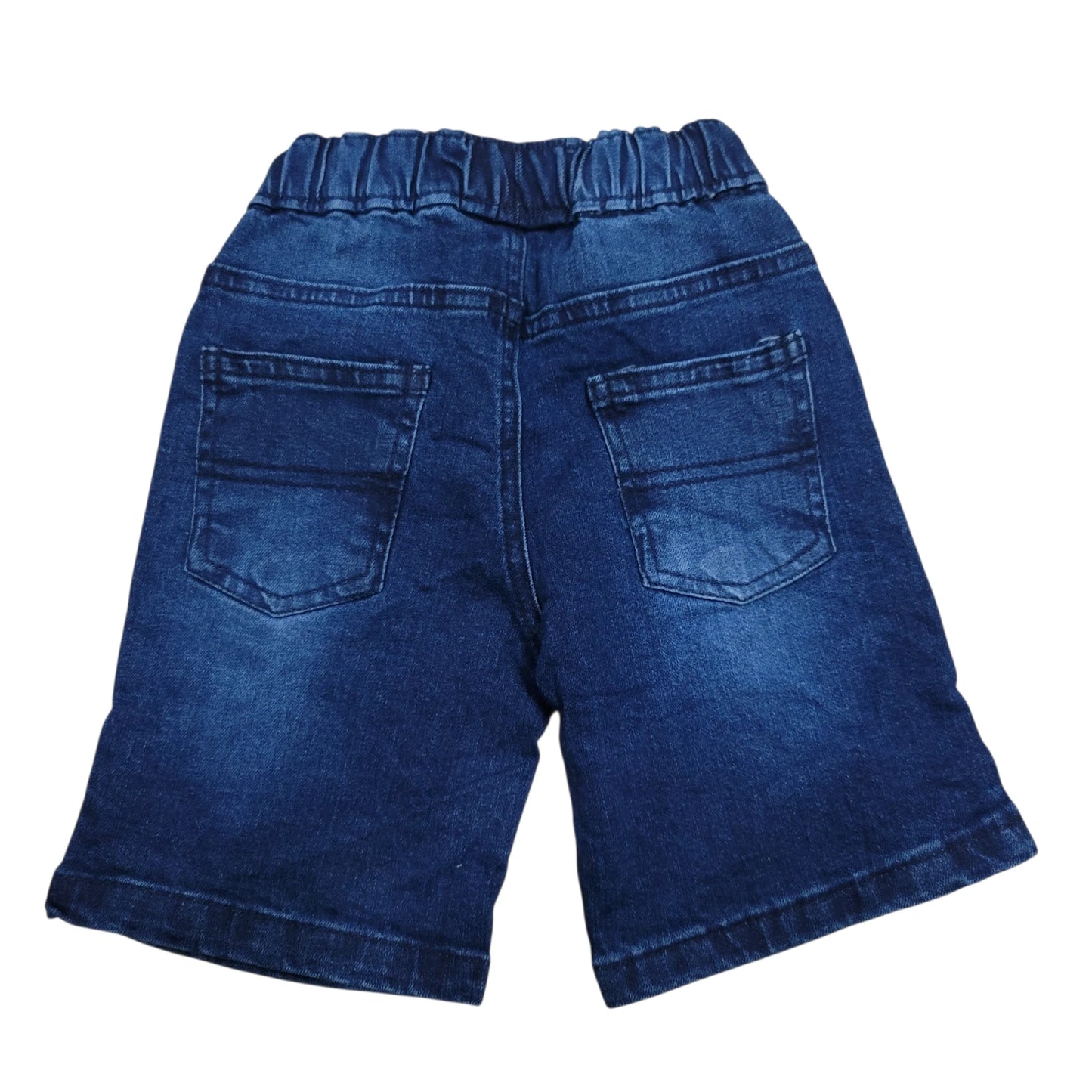 Heart Emb Girls Denim Short