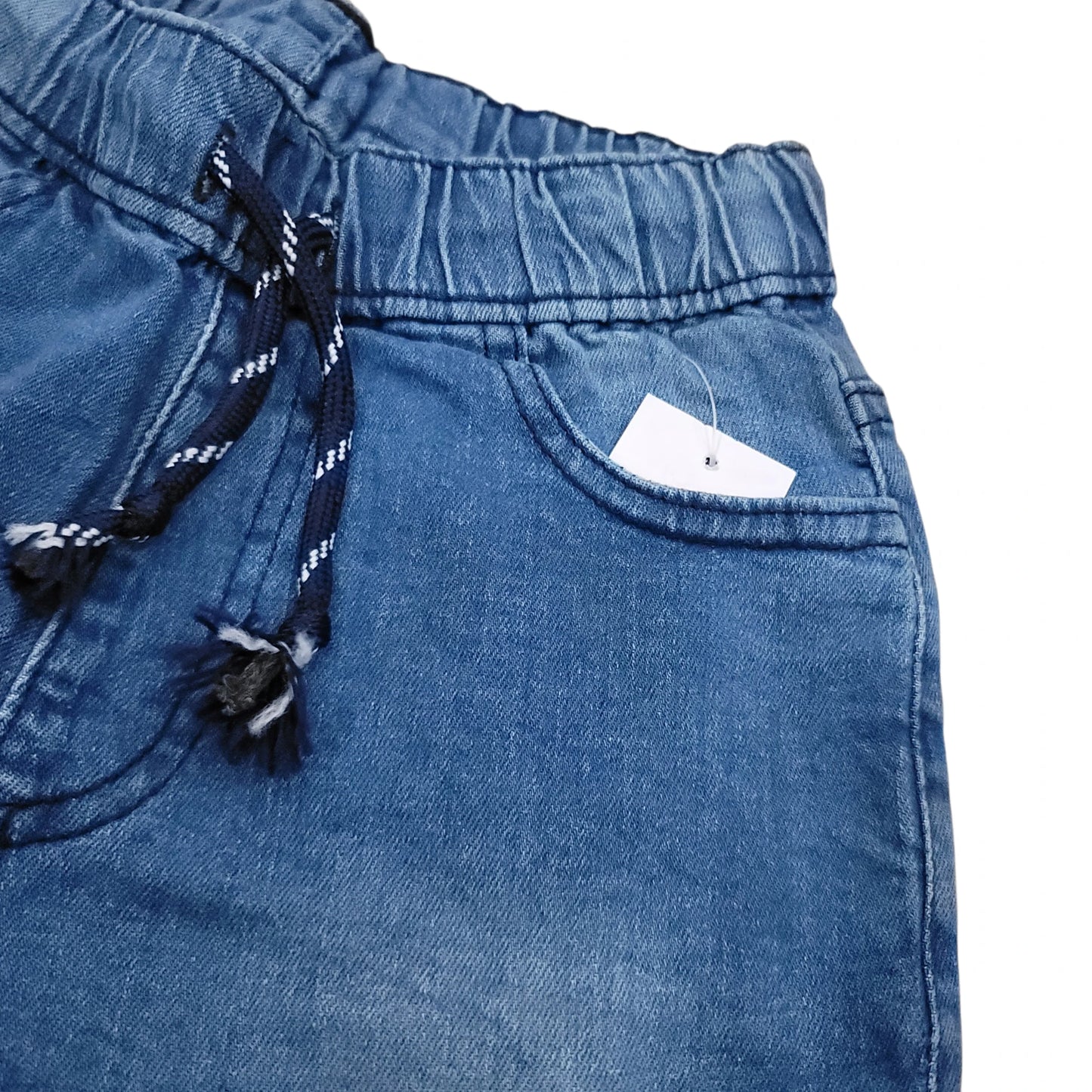 Car Emb. Denim Boys Short