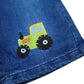 Car Emb. Denim Boys Short