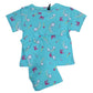 Girls Cute Rainbow Star Printed Night Suit(Soft Cotton)