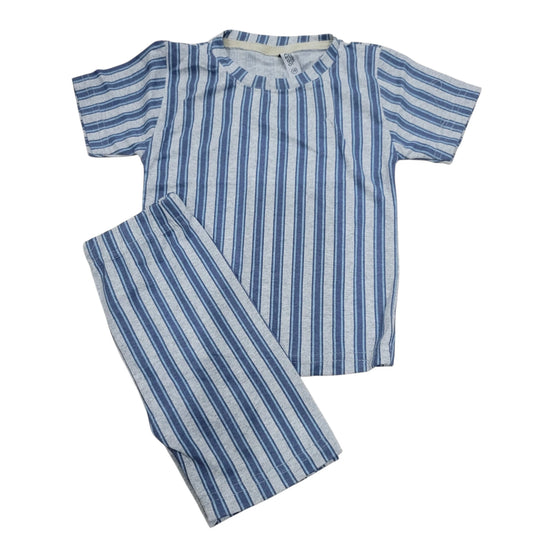 Striped Jersey Night Suit