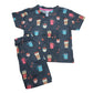 2pc Printed Jersey Night Suit