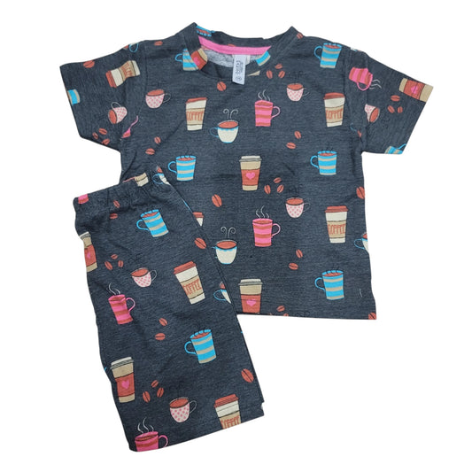 2pc Printed Jersey Night Suit