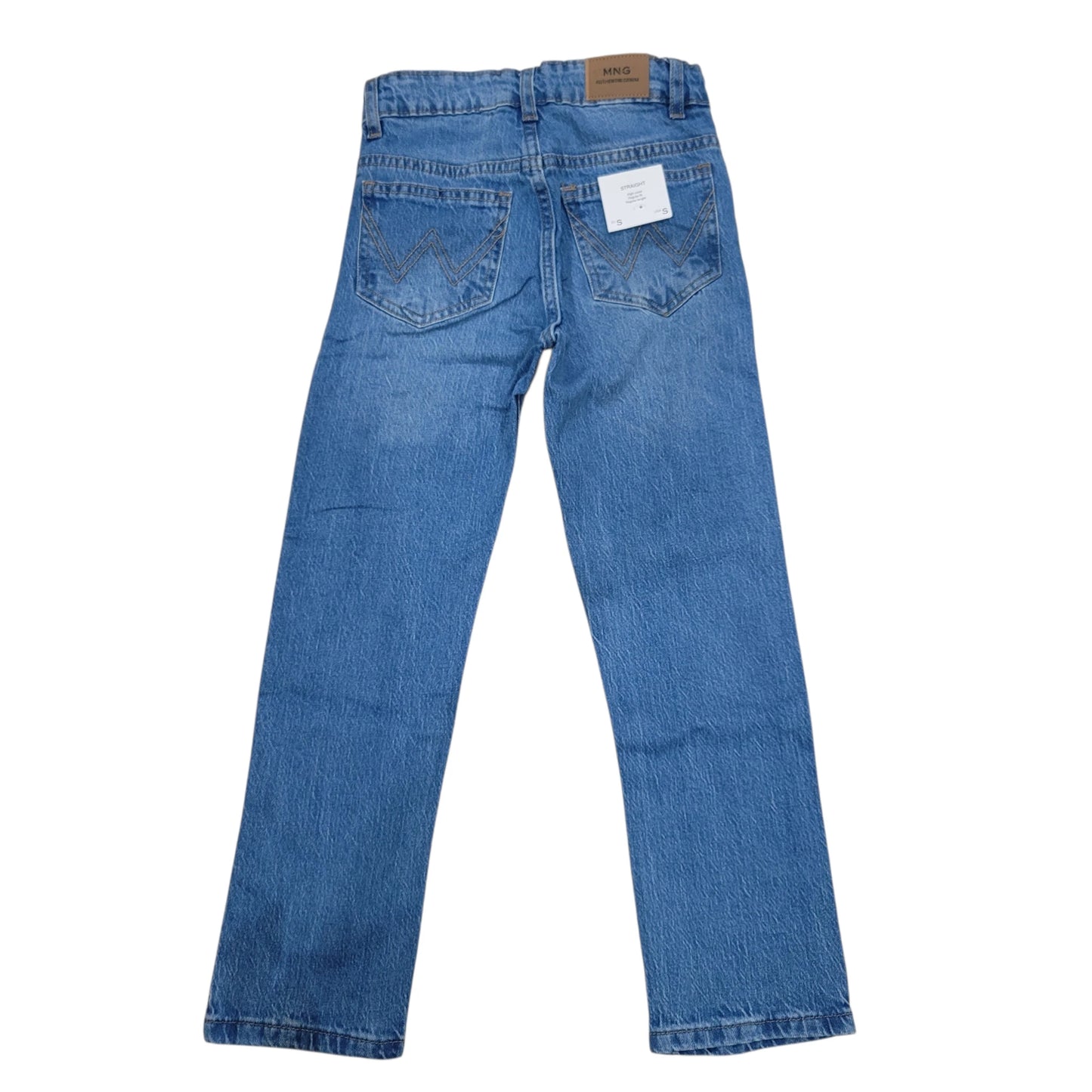 Classic Blue Straight Fit Denim Jeans