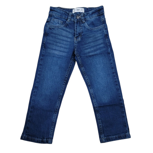 Classic Blue Straight Fit Denim Jeans