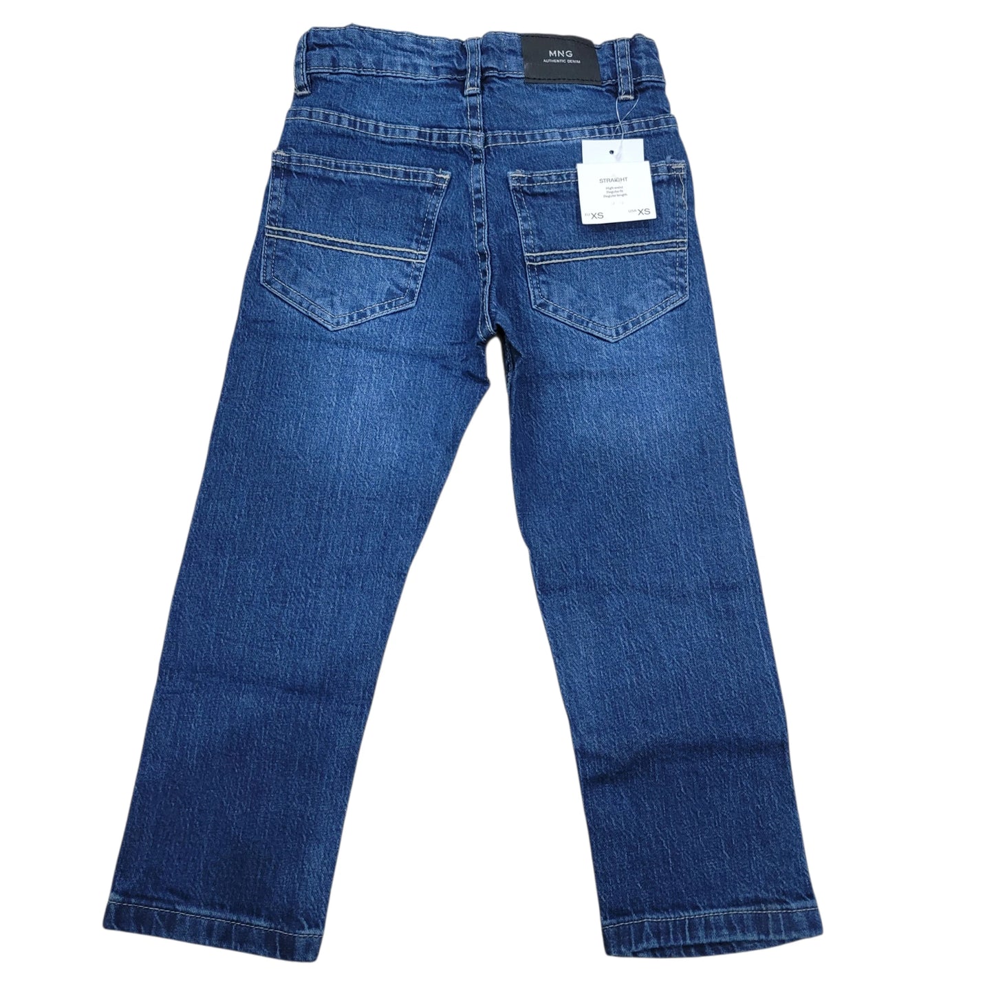 Classic Blue Straight Fit Denim Jeans