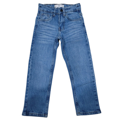 Classic Blue Straight Fit Denim Jeans
