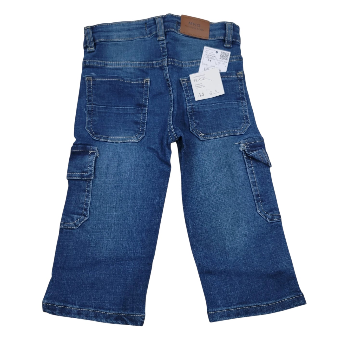 Kids' Premium Cargo Style Denim Jeans