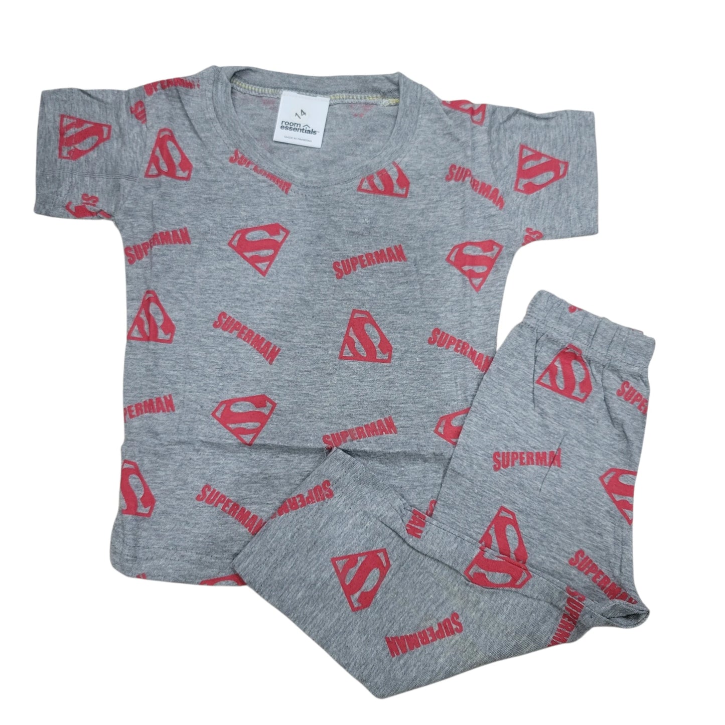 SuperMan Printed Night Suit (soft cotton)