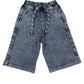 stone Color Boys Denim Shorts