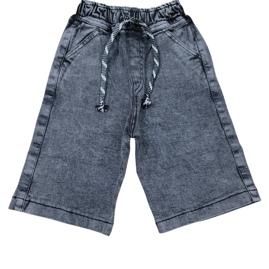 stone Color Boys Denim Shorts