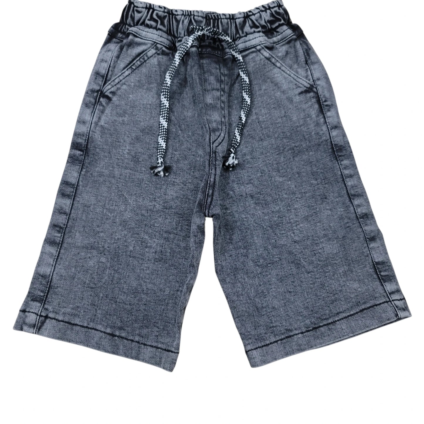 stone Color Boys Denim Shorts