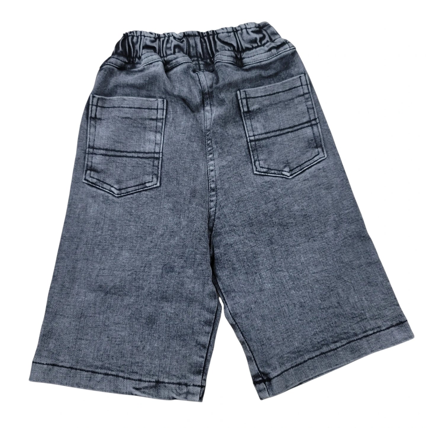stone Color Boys Denim Shorts