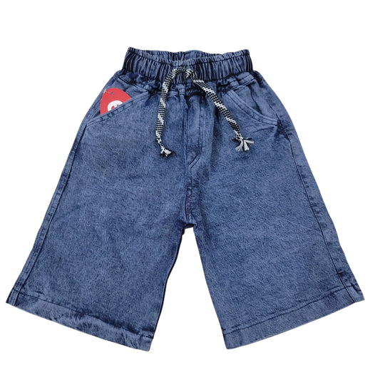stone Color Boys Denim Shorts
