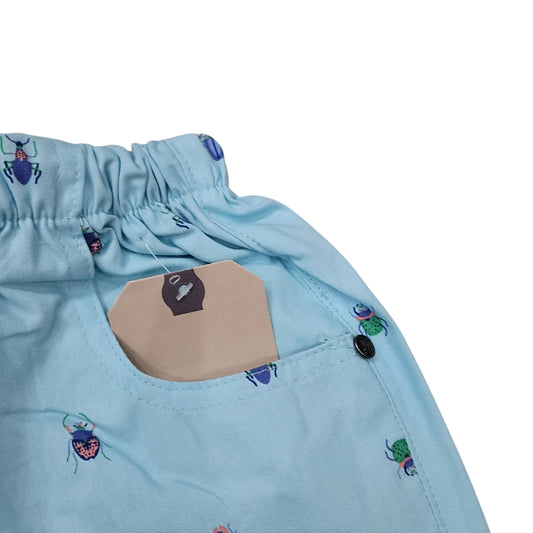 Printed Cotton Elastic Pant (Article.2)