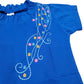Flower Emb. Girls T.shirt
