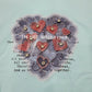 Heart DTF with Stone Girls T.shirt